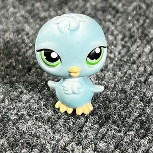 Littlest Pet Shop #232 LPS Blue Chick Bird Spring Egg Kohls Exclusive
